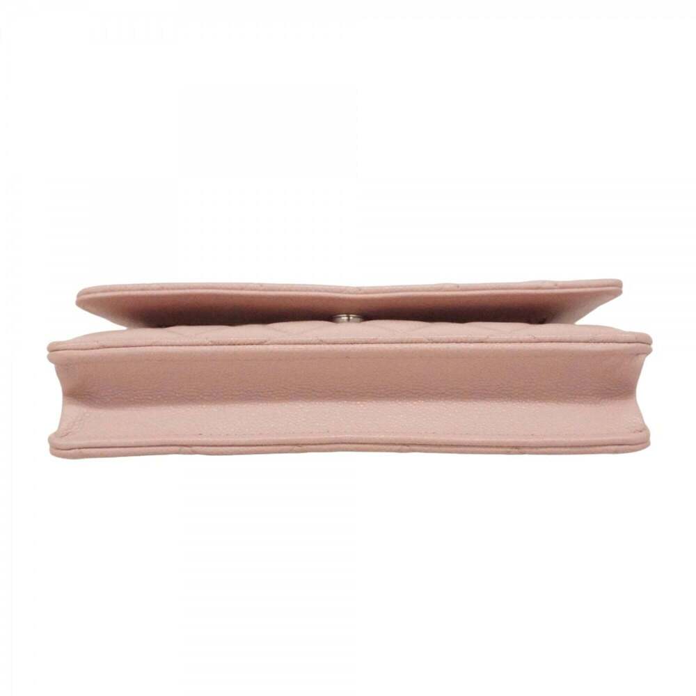 CHANEL Pink Caviar Leather Wallet - Picture 3 of 10